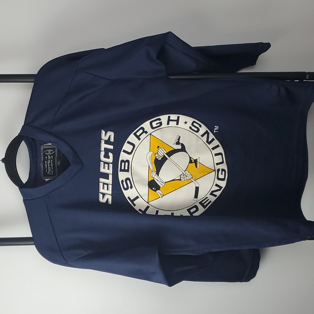 Harrow Authentic Fleury Penguins Vintage Jersey Blue Kids